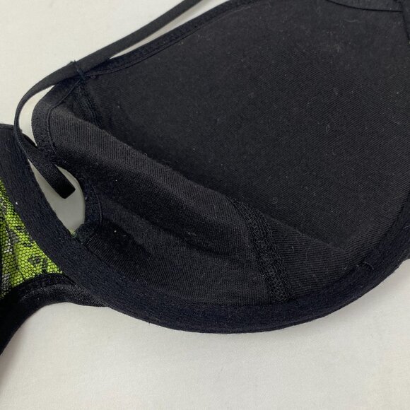 Agent Provocateur Electra Green Black Bra 36DD - Picture 13 of 14